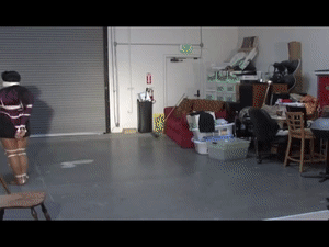 ginaraemichaels.com - Gina roped up massively gagged and hopping  thumbnail